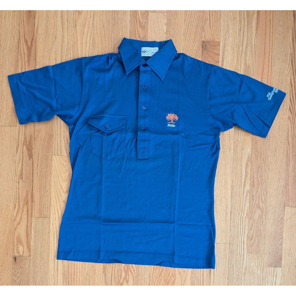 Vintage Pickering Golf Polo Shirt Mens Medium USA PGA Championship 1988 Oaktree